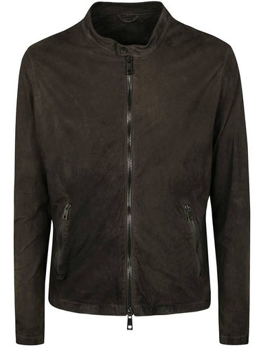 Giorgio Brato Veg Lamb Leather Biker Jacket Clothing - GIORGIO BRATO - BALAAN 1