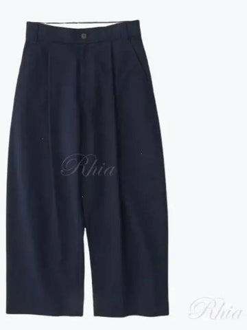 Sorte SNM Peached Cotton Twill Dark Navy 351 Pants - STUDIO NICHOLSON - BALAAN 1