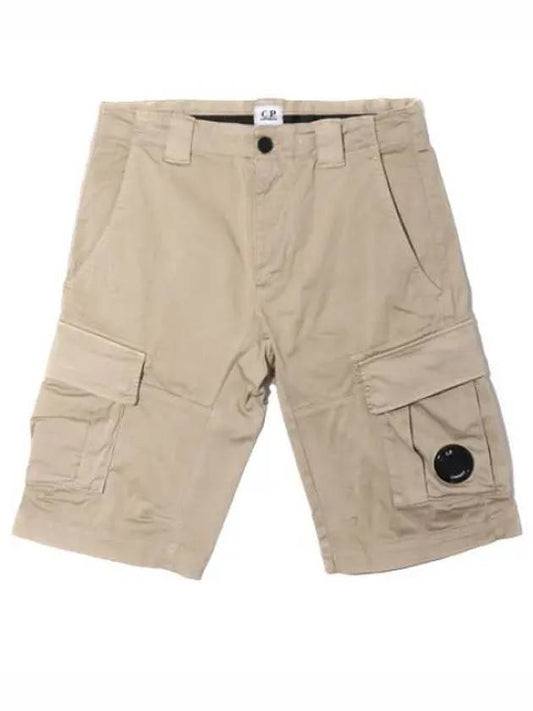 Stretch Satin Lens Cargo Shorts Pants Men - CP COMPANY - BALAAN 1