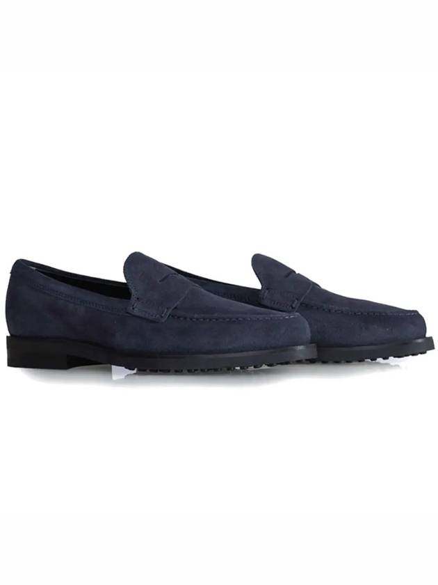 Mocassino Classic Suede Loafers Black - TOD'S - BALAAN 5