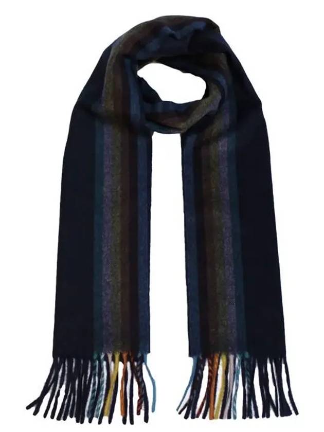 Rainbow Muffler Black - PAUL SMITH - BALAAN 9