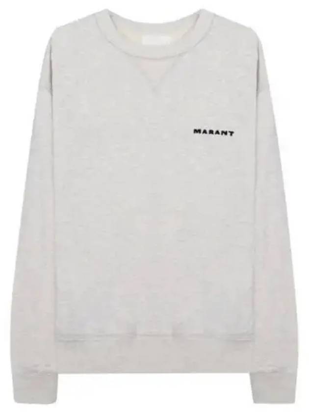 Mikis Embroidery Logo Sweatshirt Ecru - ISABEL MARANT - BALAAN 2