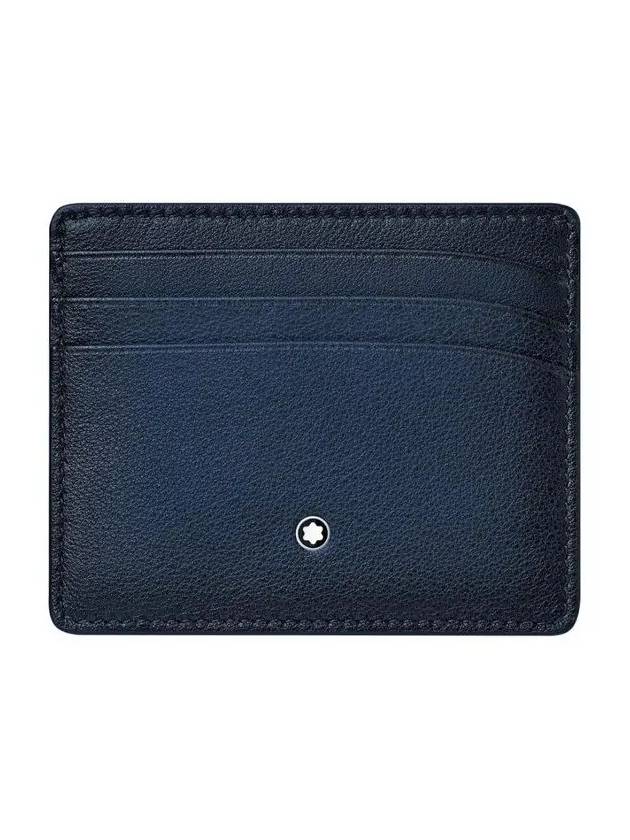 Meisterstuck Sfumato 6cc Card Wallet Navy - MONTBLANC - BALAAN 3