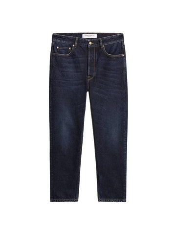 Men's Journey Collection Wide Jeans Dark Blue - GOLDEN GOOSE - BALAAN 1