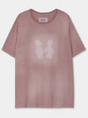 Sulfur Dyed Boy&Girl Print T Shirt_Dusty Black_W - KINETO - BALAAN 3