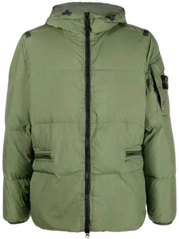 Wappen Patch Crinkle Lab Labs Down Padding Olive 771540223 - STONE ISLAND - BALAAN 1