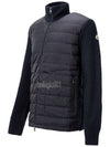 Knit Padding Tricot Wool Cardigan Black J2 091 9B50700 A9341 999 - MONCLER - BALAAN 1