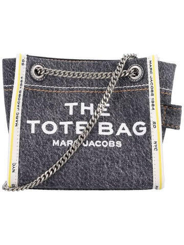 The mini tote bag denim - MARC JACOBS - BALAAN 1