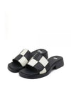 Twins Slide Slippers Black - CAMPER - BALAAN 1