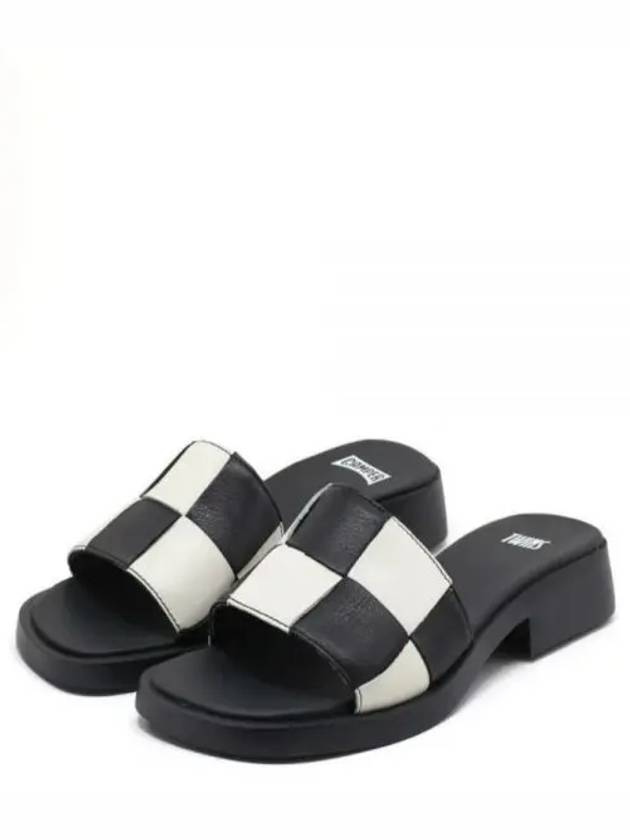 Twins Slide Slippers Black - CAMPER - BALAAN 1