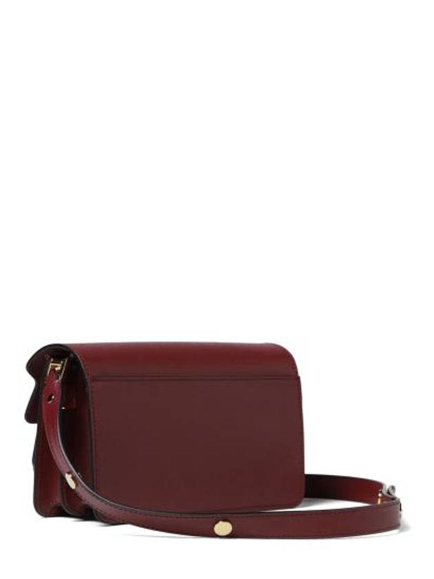 Trunk East West Shoulder Bag Wine - MARNI - BALAAN 3