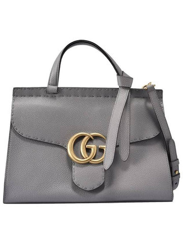 Women s Marmont Top Handle Small Bag 421890 CD5466 - GUCCI - BALAAN 1