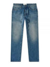 Tapered Fit Straight Jeans Blue - AMI - BALAAN 2