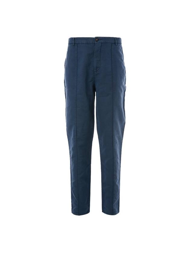 Gabardine Straight Pants Navy - BRUNELLO CUCINELLI - BALAAN 2