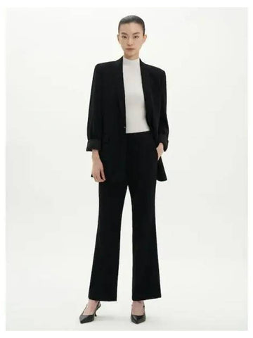 Women s Striped Slim Pull on Pants Trousers Black Domestic Product GM0024060444905 - THEORY - BALAAN 1