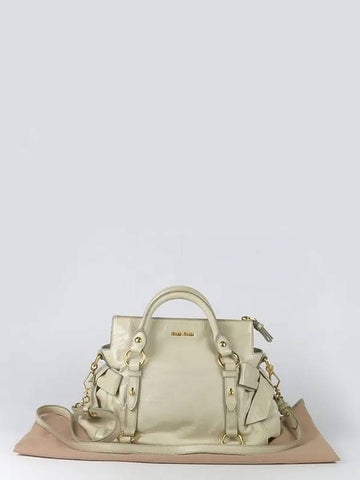 RT0438 2 WAY bag - MIU MIU - BALAAN 1