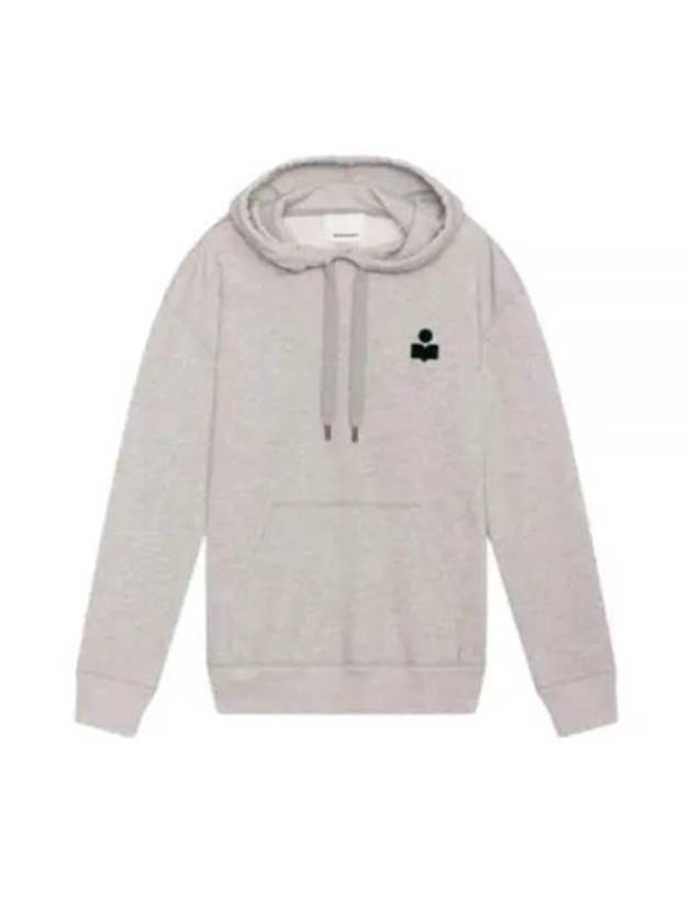 Matte Logo Hoodie Grey Midnight - ISABEL MARANT - BALAAN 2