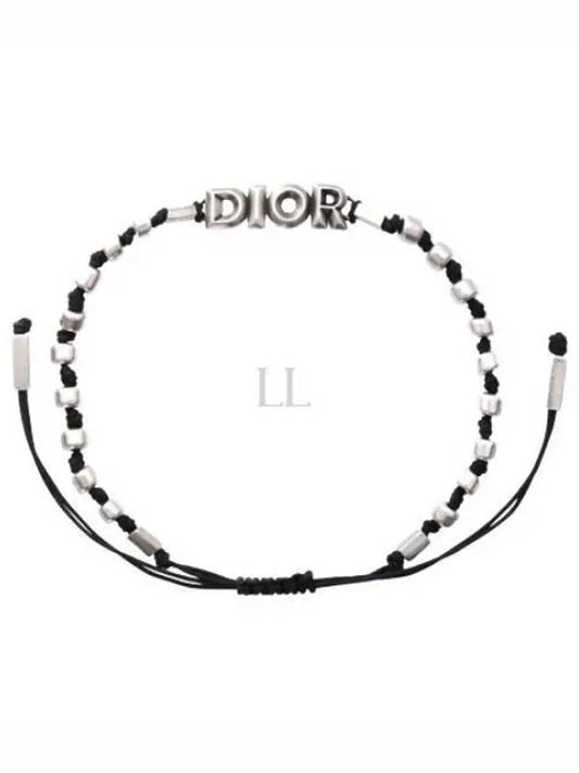 Asterodior Cord Bracelet Silver - DIOR - BALAAN 2