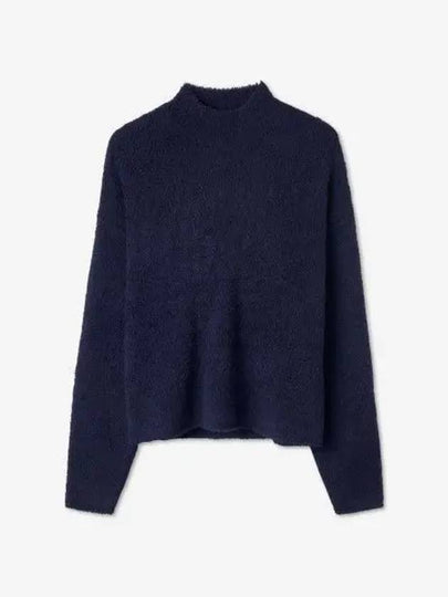 Fluffy Knit Top Navy - SUNNEI - BALAAN 2