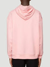 Face Patch Hoodie Pale Pink - ACNE STUDIOS - BALAAN 5