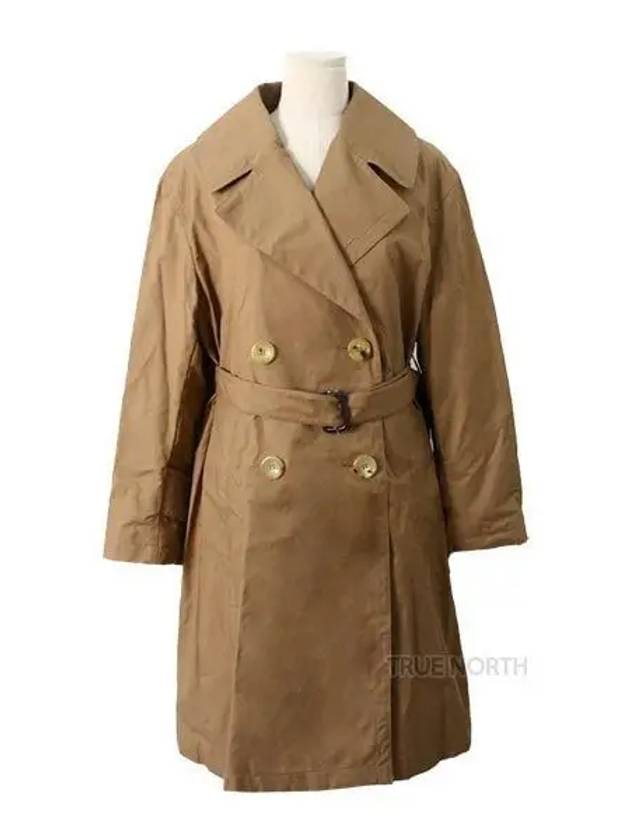 Women 2419021024600 011 V Trench Coat Camel 1061353 - MAX MARA - BALAAN 1