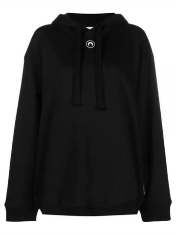 UST013CJER0013 PT01 Logo Hooded Sweatshirt - MARINE SERRE - BALAAN 1