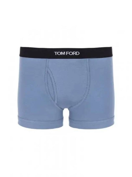 Men's Classic Fit Boxer Briefs Steel Blue - TOM FORD - BALAAN 2