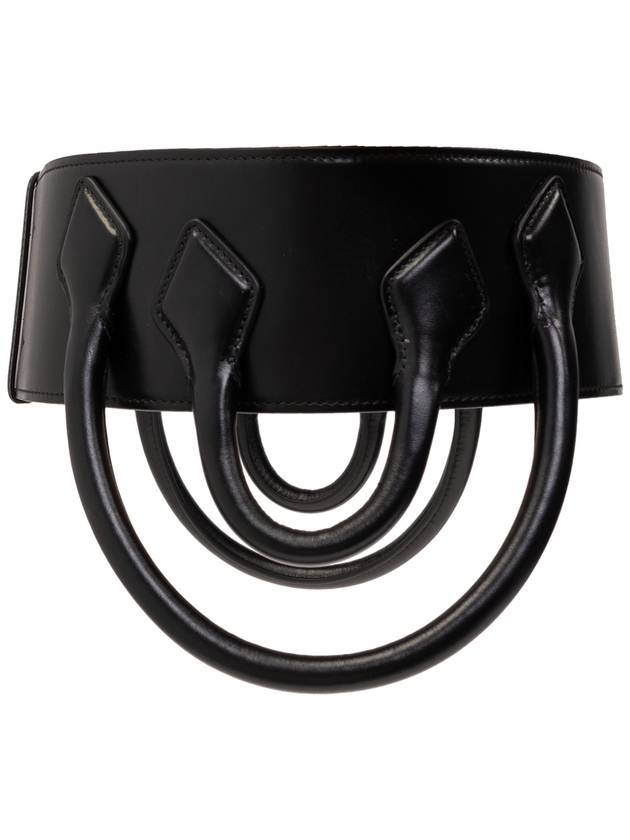 Alaïa Wide Waist Belt, Women's, Black - ALAIA - BALAAN 3