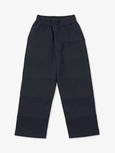 Paneled elastic pants midnight blue CRTWMJER0010099 - SUNNEI - BALAAN 1