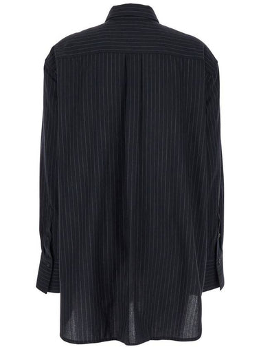 Relaxed Pinstriped Shirt - TOTEME - BALAAN 1