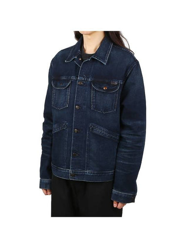 Men's Western Denim Jacket Navy - TOM FORD - BALAAN 1