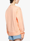 Fox Patch Cotton Sweatshirt Peach - MAISON KITSUNE - BALAAN 5