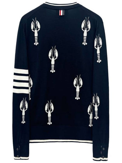 Armband lobster wool cardigan MKC415A 415 - THOM BROWNE - BALAAN 2