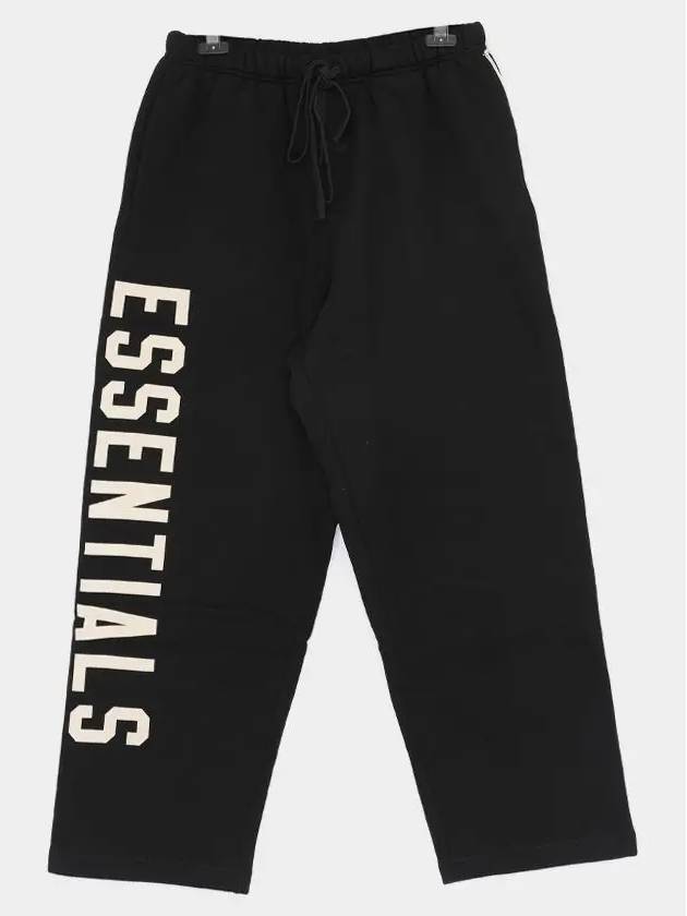 Fleece relaxed track pants black - FEAR OF GOD - BALAAN 2