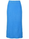 Playable hot color knit long H-line skirt - P_LABEL - BALAAN 9