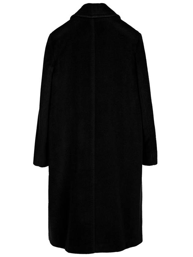 Asti Wool Single Coat Black - MAX MARA - BALAAN 6