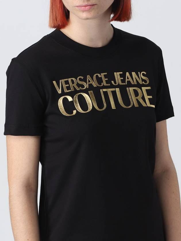 T-shirt Versace Jeans Couture in cotone - VERSACE - BALAAN 3