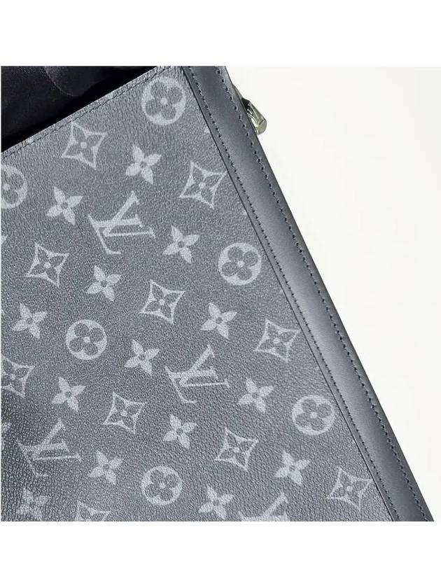 Pochette Voyage Monogram Eclipse Pouch Bag Black - LOUIS VUITTON - BALAAN 4