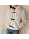 Bentil fox fur collar jacket - MONO AT.D - BALAAN 4