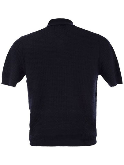 Knitted cotton polo shirt - TAGLIATORE - BALAAN 2