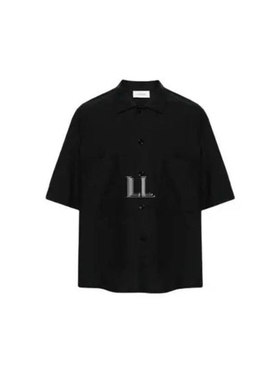 Pyjamas Short Sleeve Shirt Black - LEMAIRE - BALAAN 2