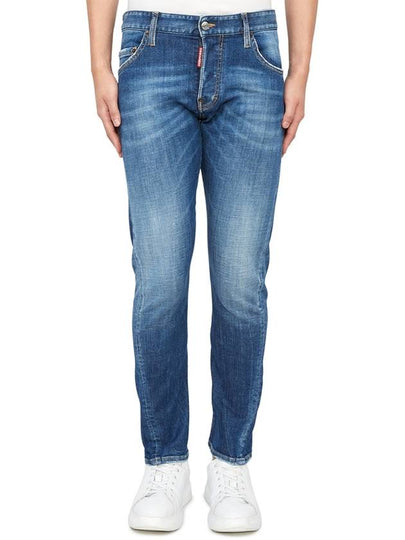 Sexy Twist Skinny Jeans Blue - DSQUARED2 - BALAAN 2