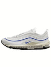 Air Max 97 Low Top Sneakers White Game Royal - NIKE - BALAAN 2