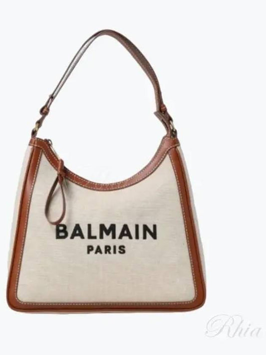 AN1BT792TCFE B Army Beige Hobo Bag 1XBIM5BG301 - BALMAIN - BALAAN 1