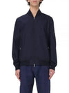 Men's Bomber Jacket Blue - BRUNELLO CUCINELLI - BALAAN 2