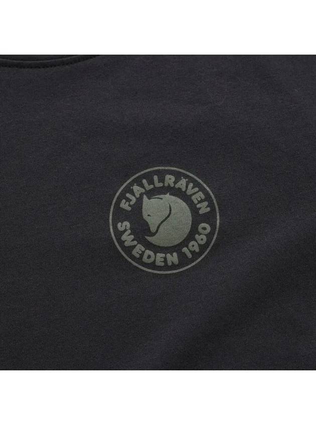 87313 550 1960 Logo Print Men's Short Sleeve TShirt - FJALL RAVEN - BALAAN 3