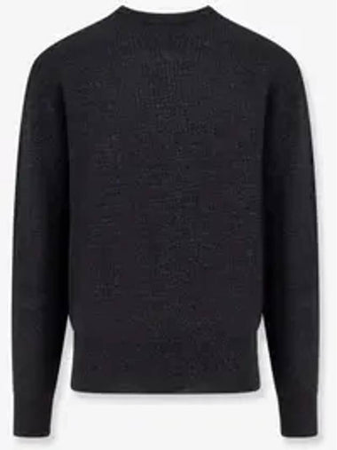 Merino blend knit top gray - LEMAIRE - BALAAN 1