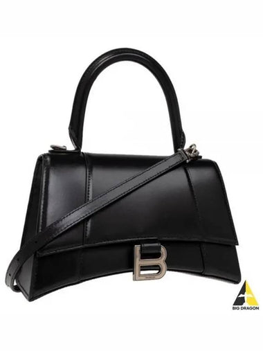 Hourglass tote bag black 593546 1QJ4Y - BALENCIAGA - BALAAN 1