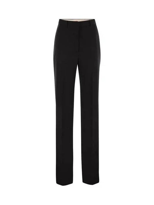 QUASAR wool pants black 2426136041 005 - MAX MARA - BALAAN 1