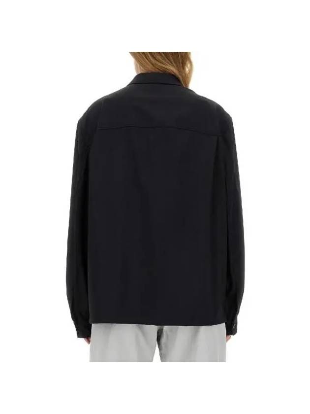 Soft Military Long Sleeve Shirt Black - LEMAIRE - BALAAN 4